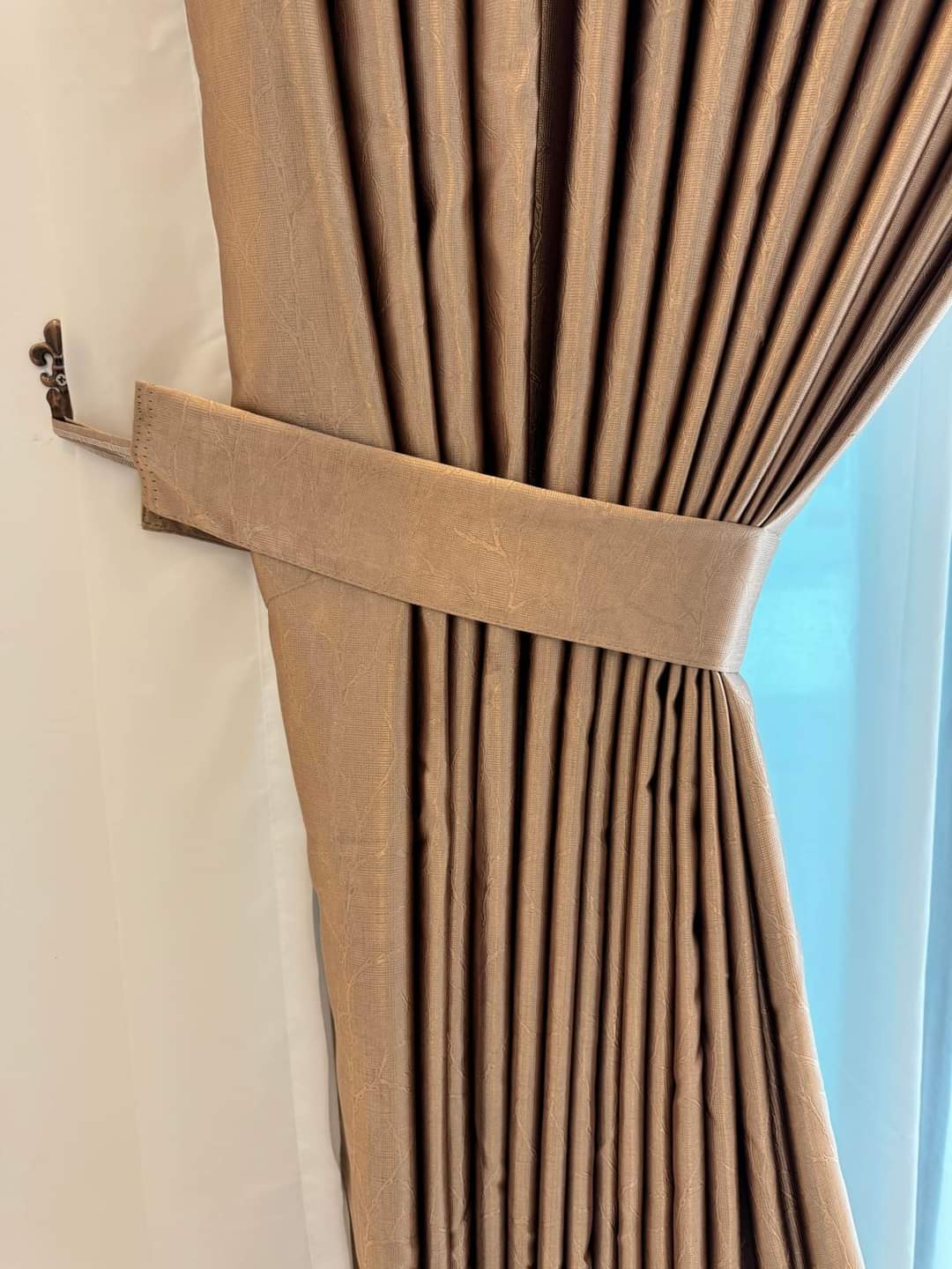Modern Ring Double Layer Curtain