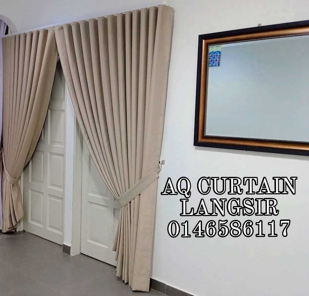 S-Fold Double Layer Curtain