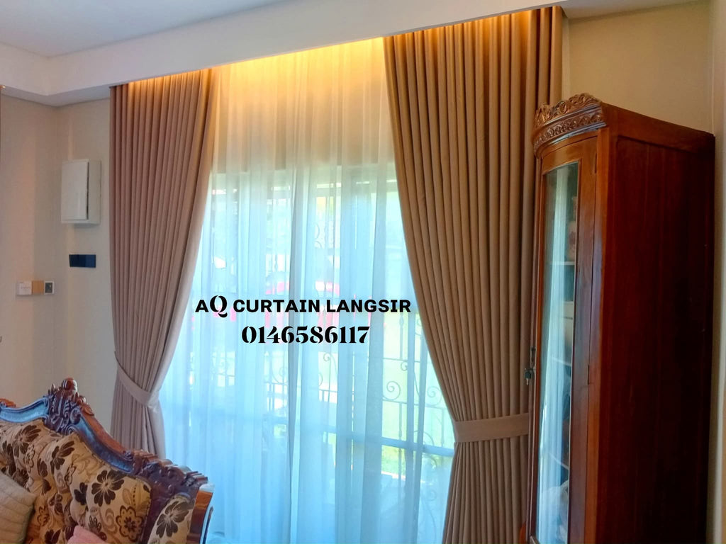 S-Fold Double Layer Curtain