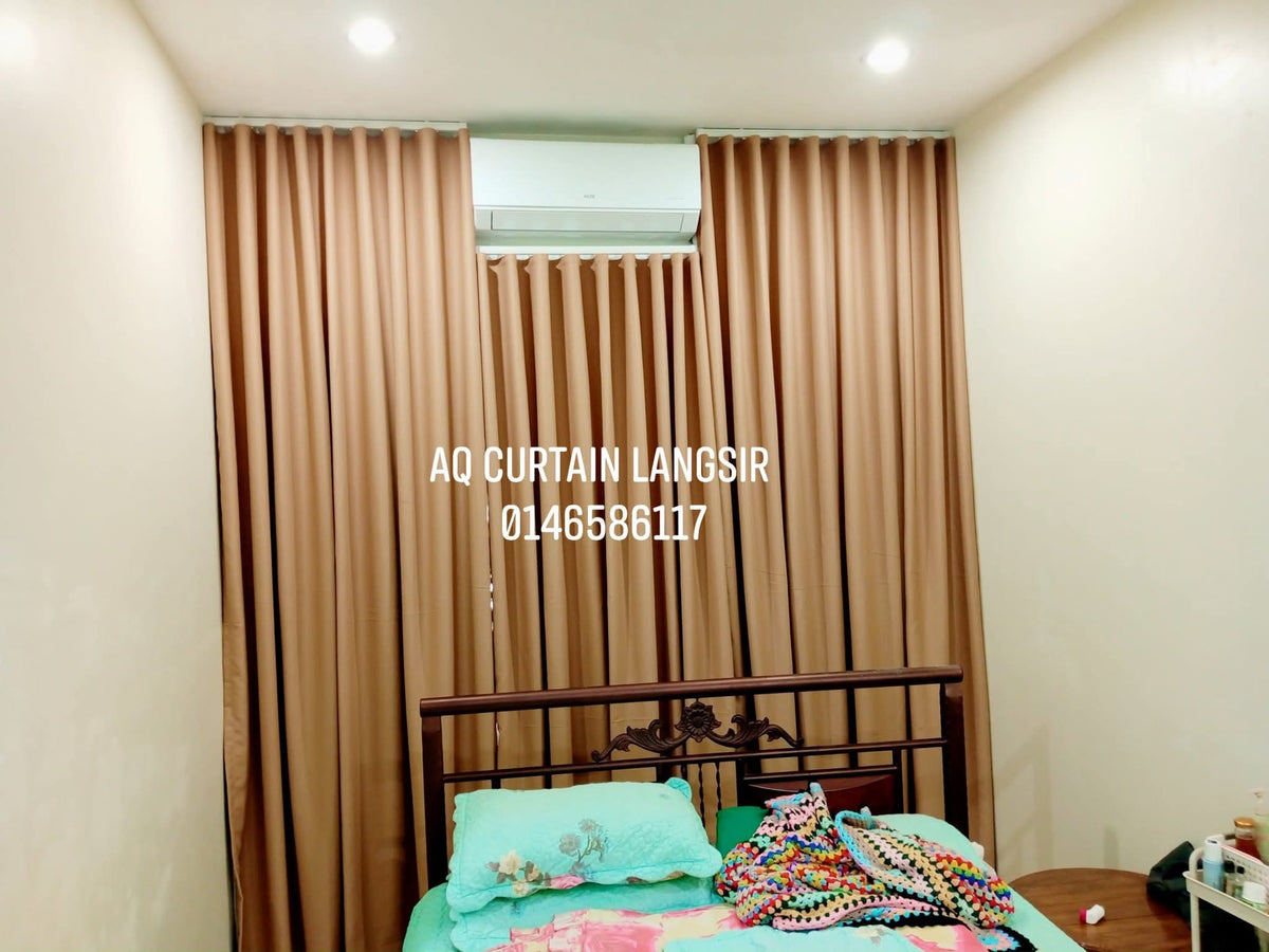 S-Fold Double Layer Curtain
