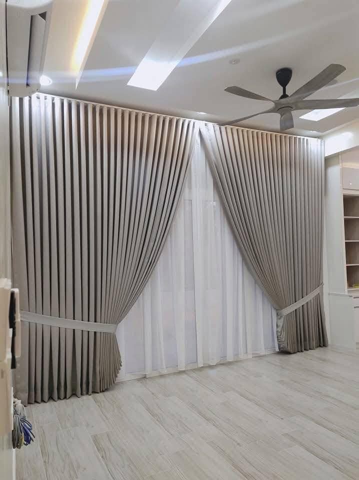 S-Fold Double Layer Curtain