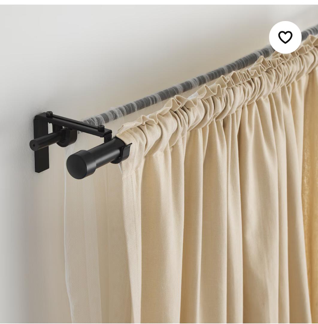 Modern Ring Double Layer Curtain