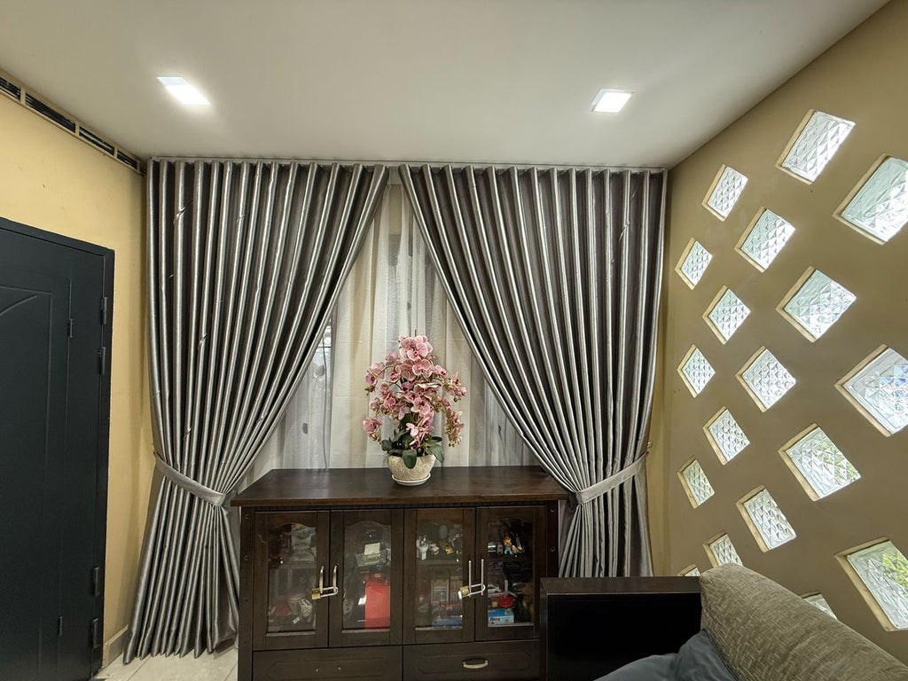 S-Fold Double Layer Curtain