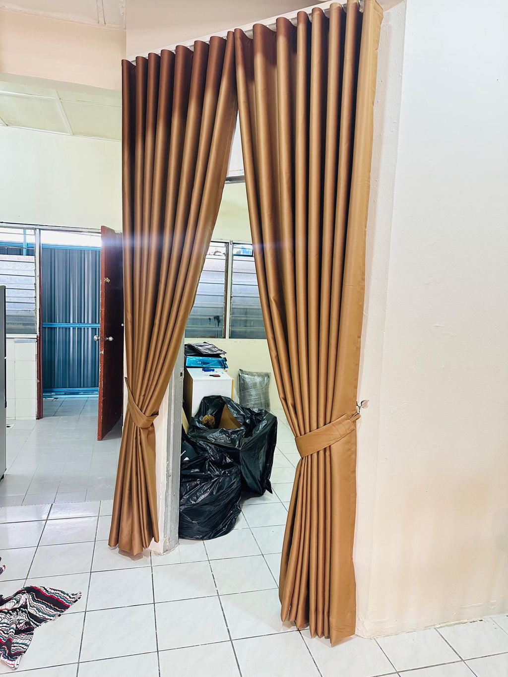 S-Fold Double Layer Curtain