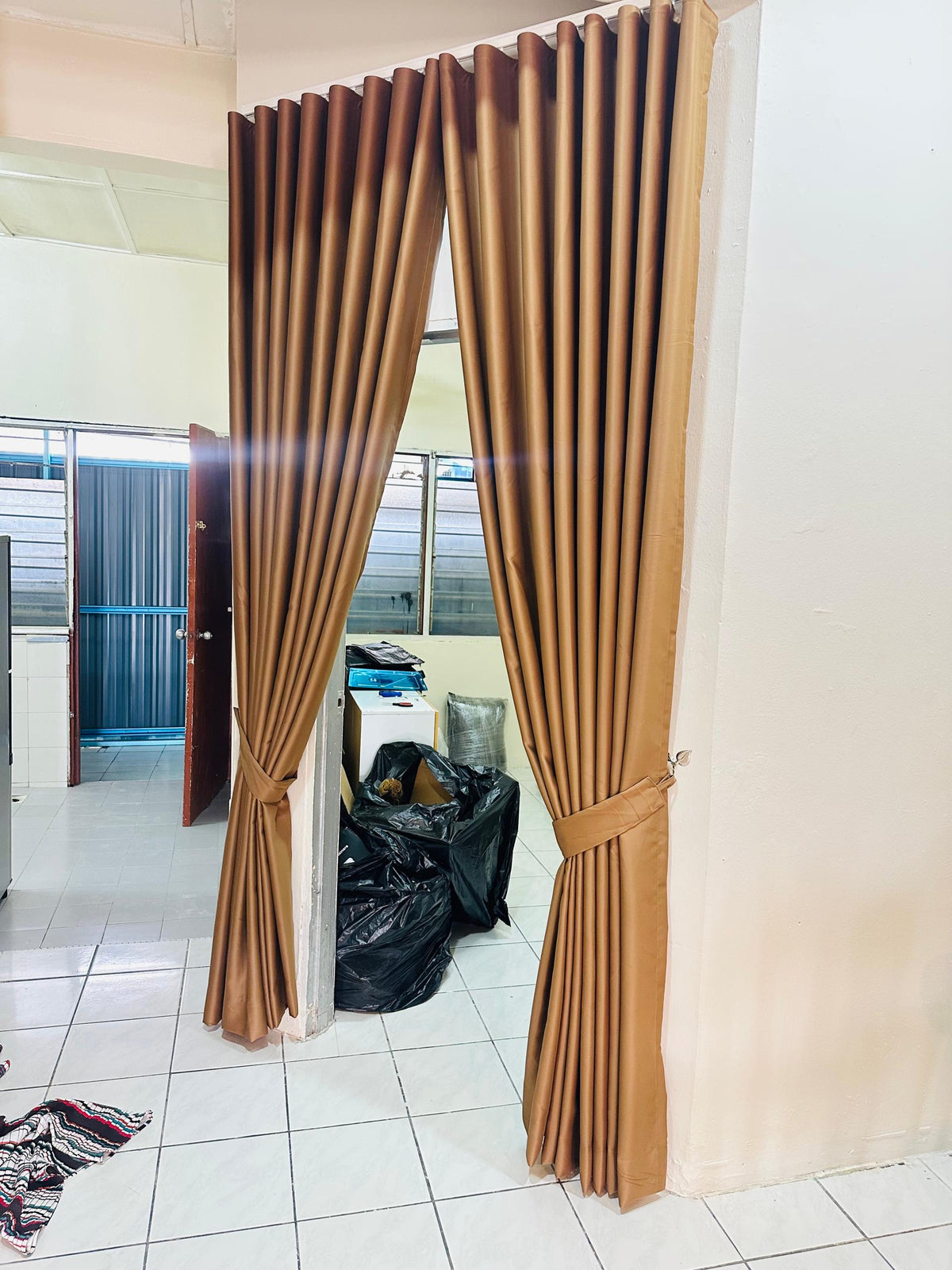 S-Fold Double Layer Curtain