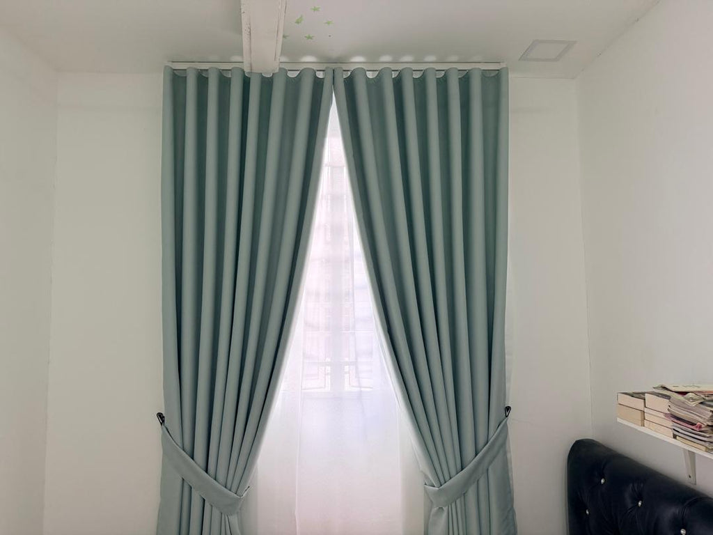 S-Fold Double Layer Curtain