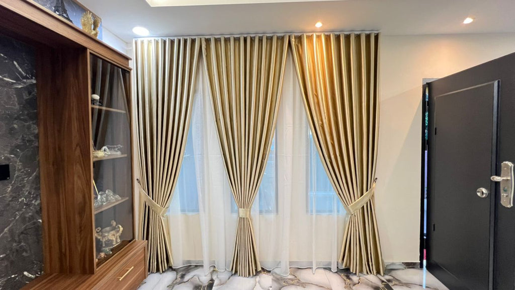 S-Fold Double Layer Curtain