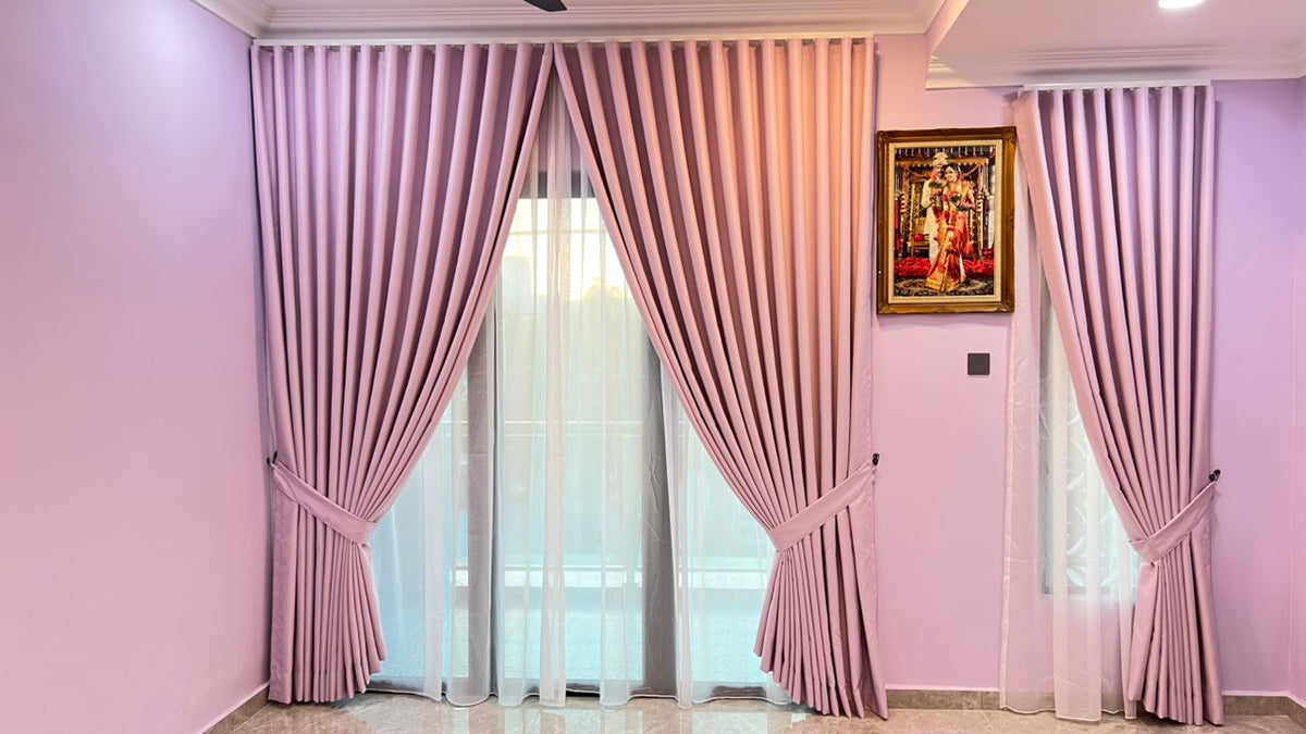 S-Fold Double Layer Curtain
