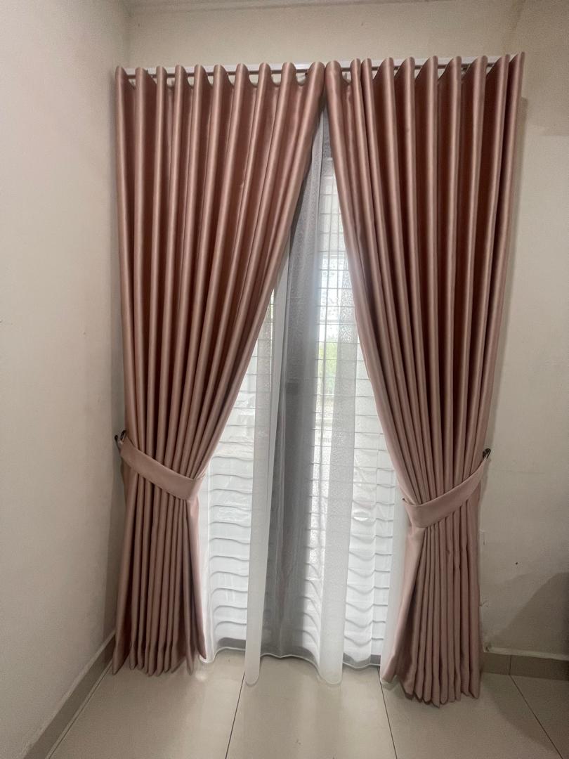 S-Fold Double Layer Curtain