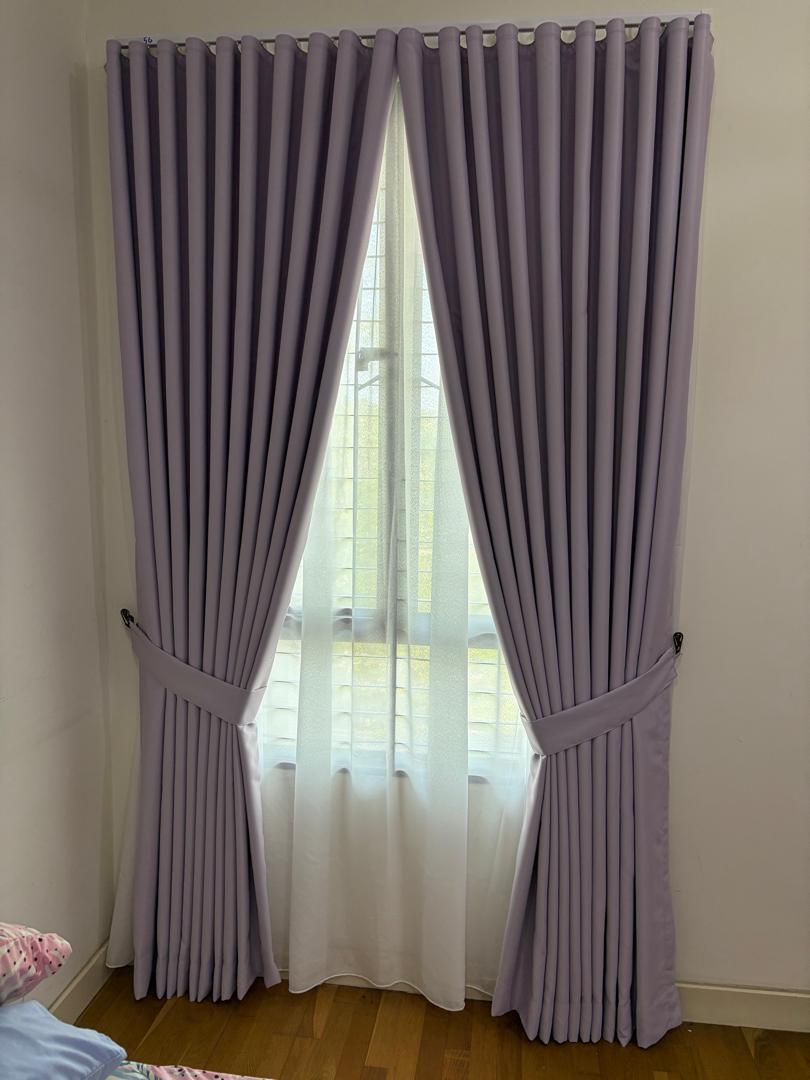 S-Fold Double Layer Curtain