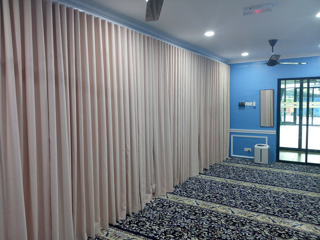 S-Fold Double Layer Curtain