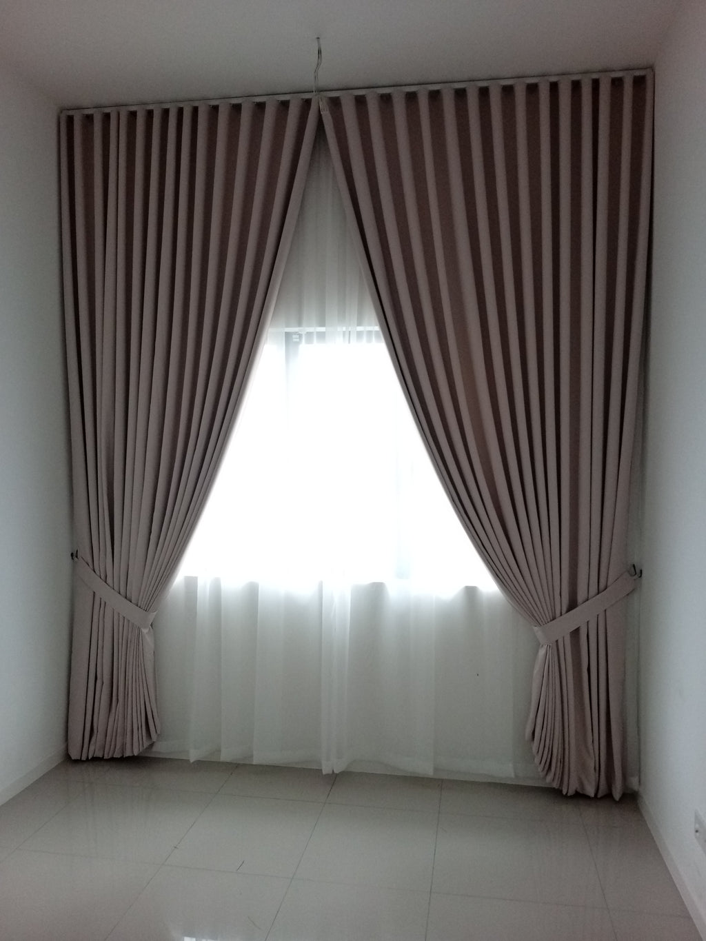 S-Fold Double Layer Curtain