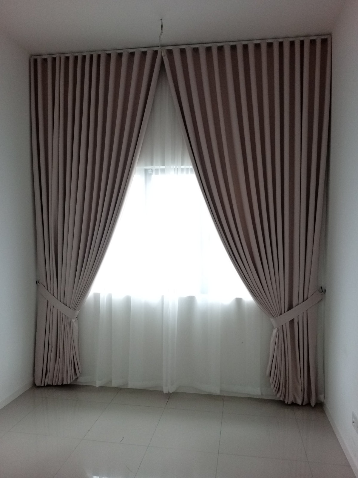 S-Fold Double Layer Curtain