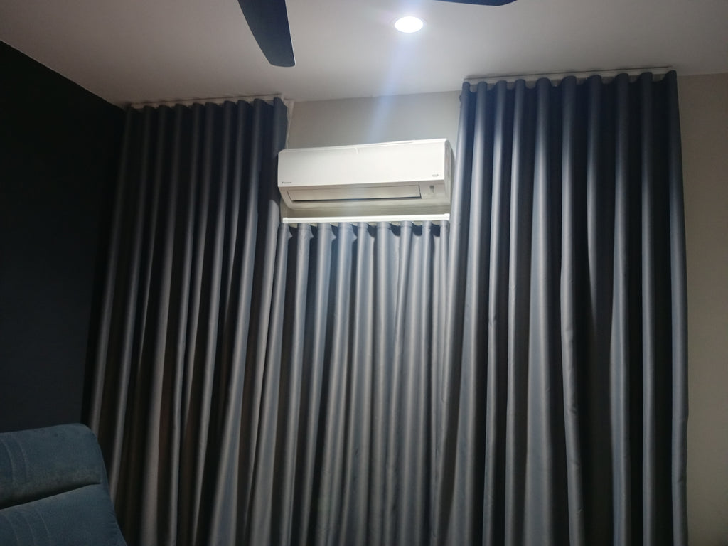 S-Fold Double Layer Curtain