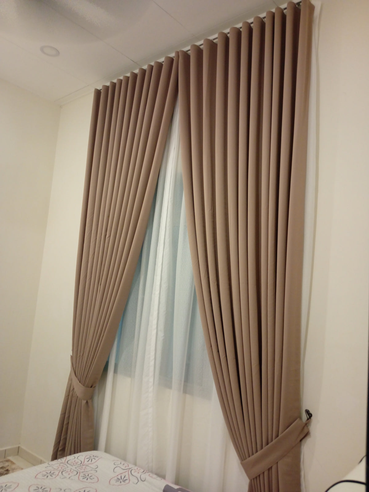 S-Fold Double Layer Curtain