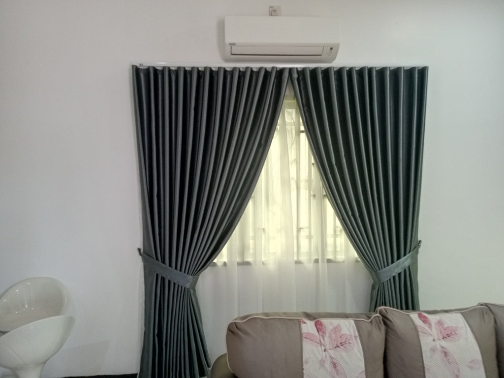 S-Fold Double Layer Curtain