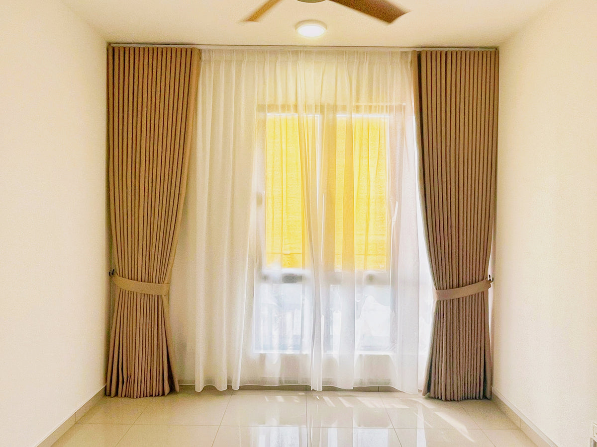 S-Fold Double Layer Curtain