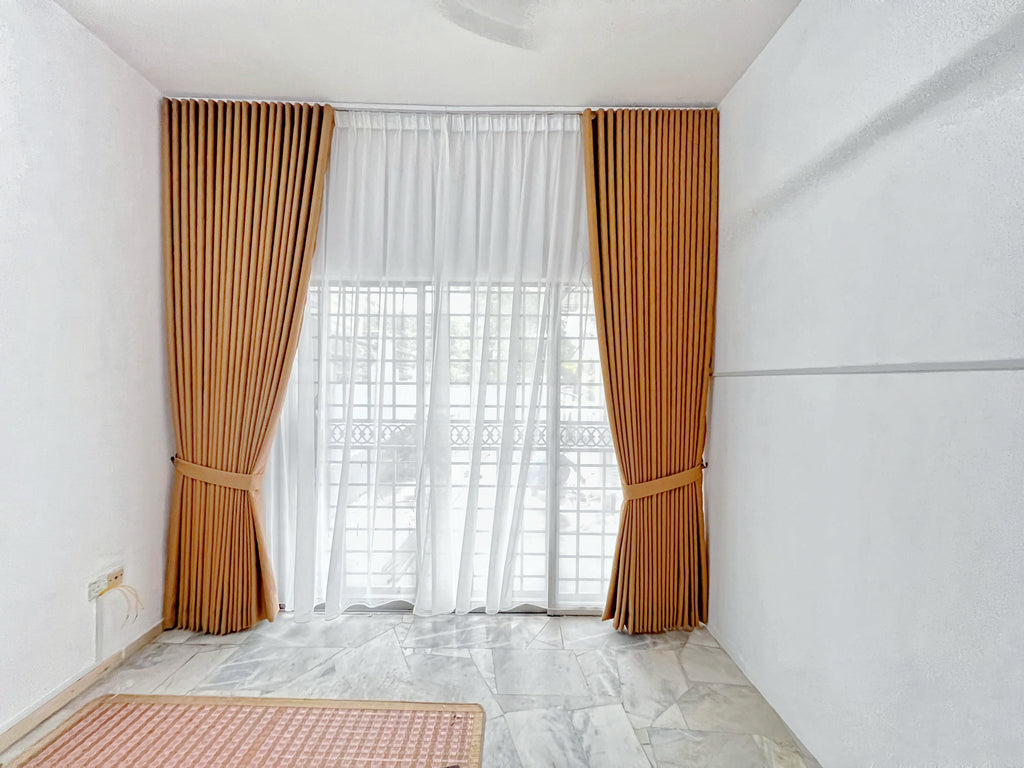 S-Fold Double Layer Curtain