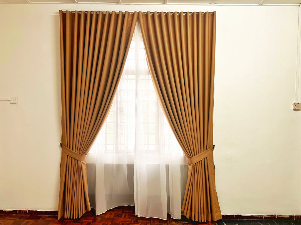 S-Fold Double Layer Curtain