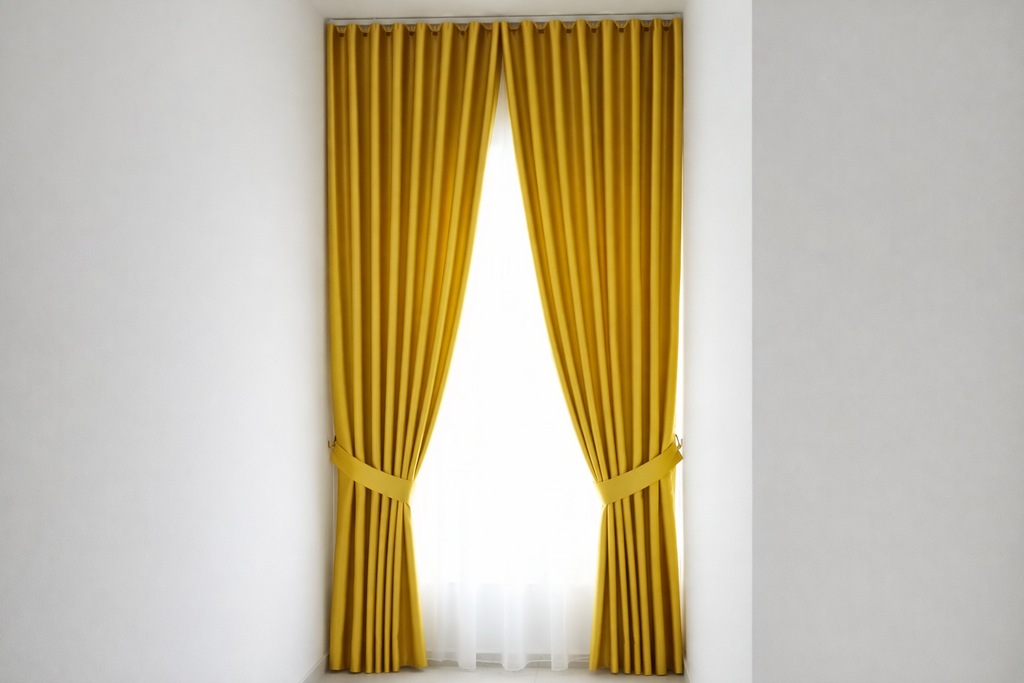 S-Fold Double Layer Curtain